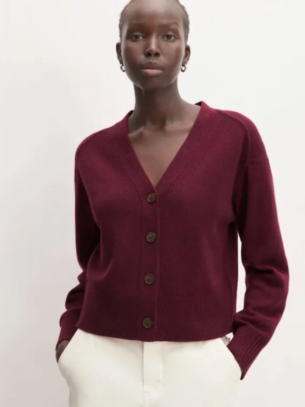 Everlane Cashmere/Wool Cardigan